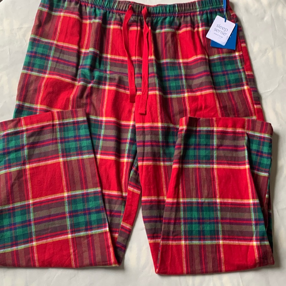 NWT Sleep Sense Portuguese Flannel Lounge Sleep Pants XL